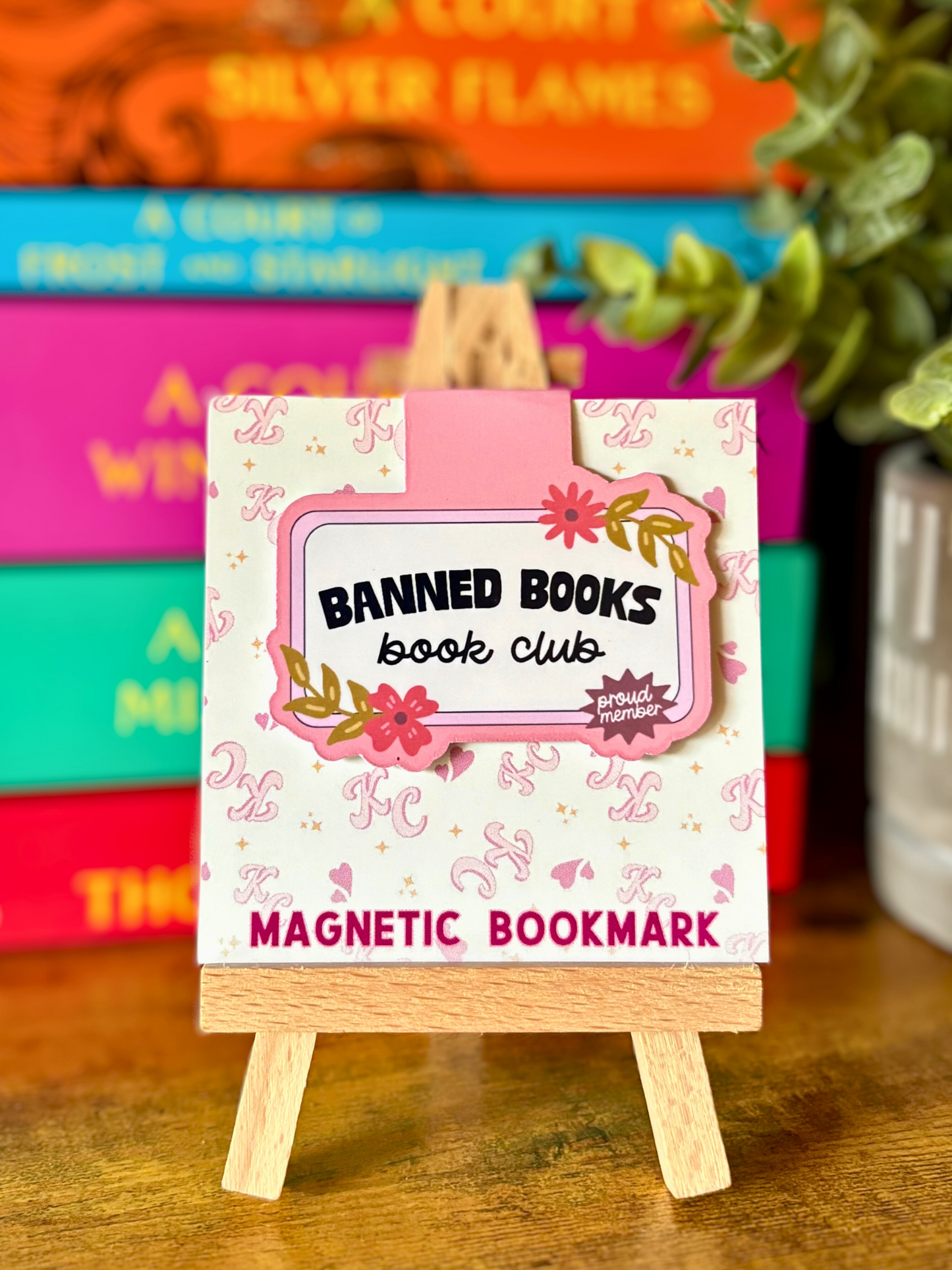 Banned Books Book Club Magnetic Bookmark
