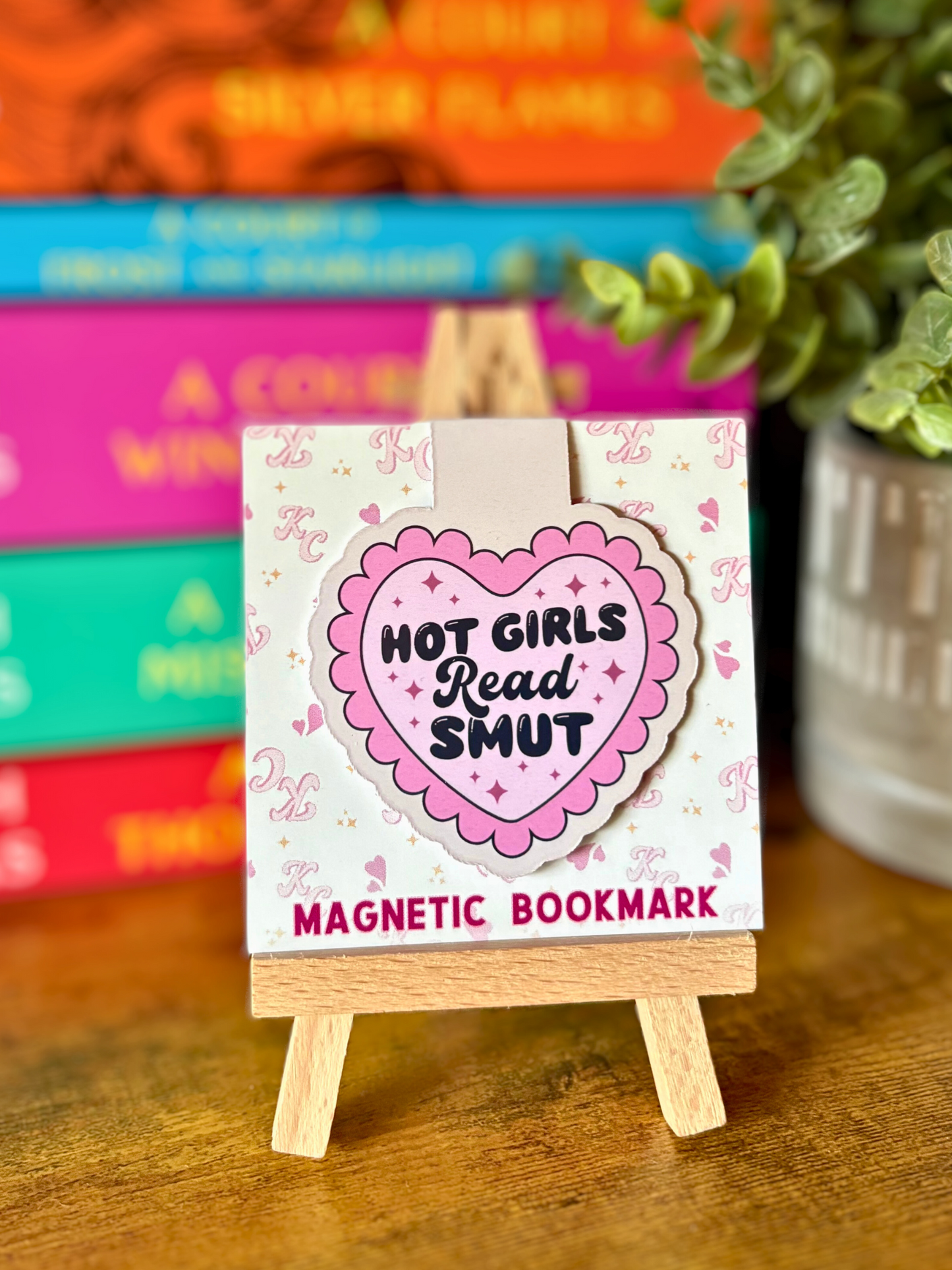 Hot Girls Read Smut Magnetic Bookmark