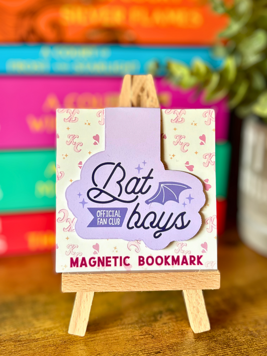 Bat Boys Fan Club Magnetic Bookmark