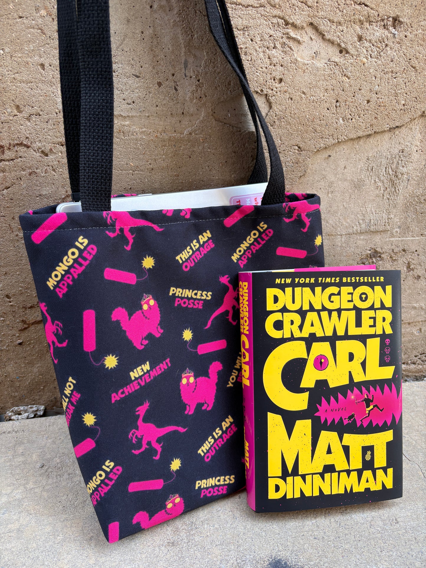 Dungeon Crawler Carl Pattern Tote Bag | DCC Bag