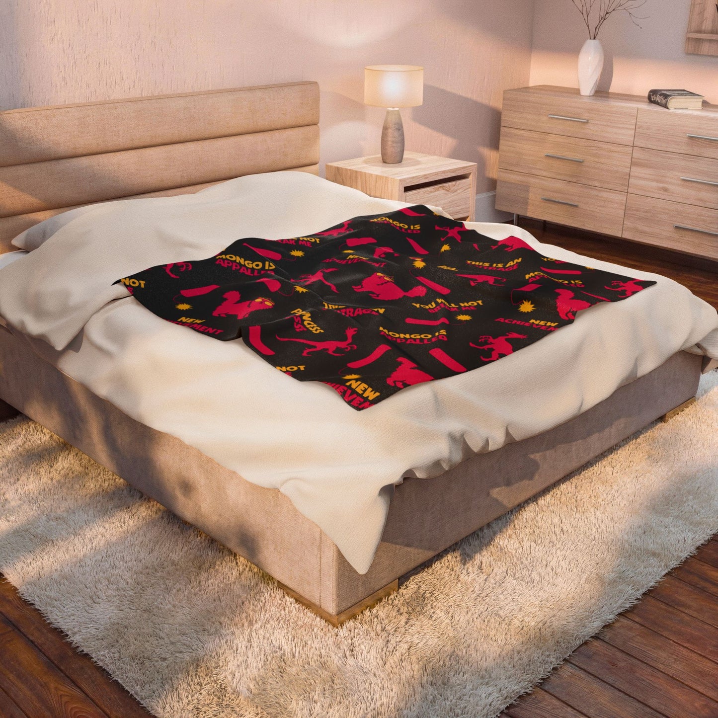 Dungeon Crawler Carl Plush Blanket | DCC Merch