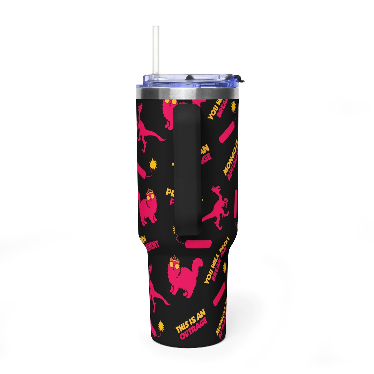 Dungeon Crawler Carl Tumbler | 40oz Insulated Stainless Steel Cup | LitRPG Book Drinkware