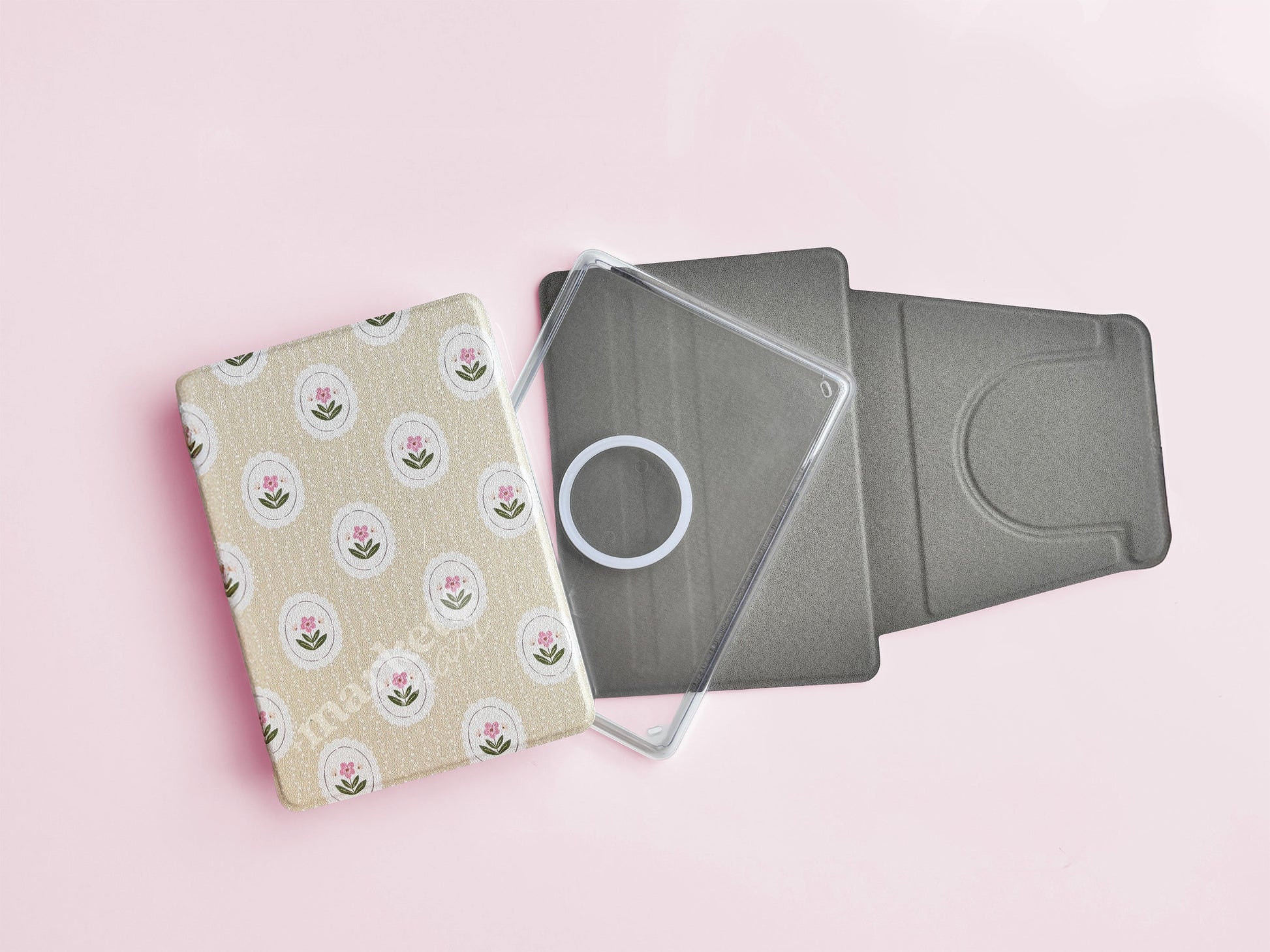 Cottage Blooms Removable Cover Kindle & Kobo Case