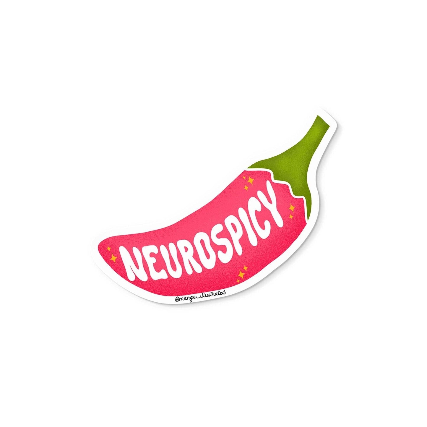 Neurospicy sticker