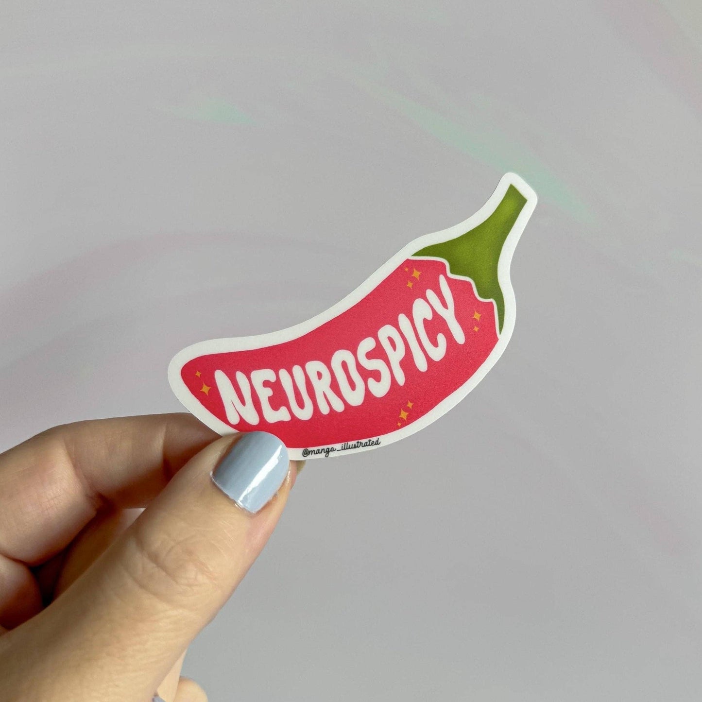 Neurospicy sticker