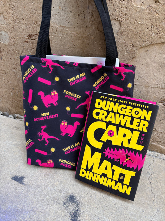Dungeon Crawler Carl Pattern Tote Bag | DCC Bag