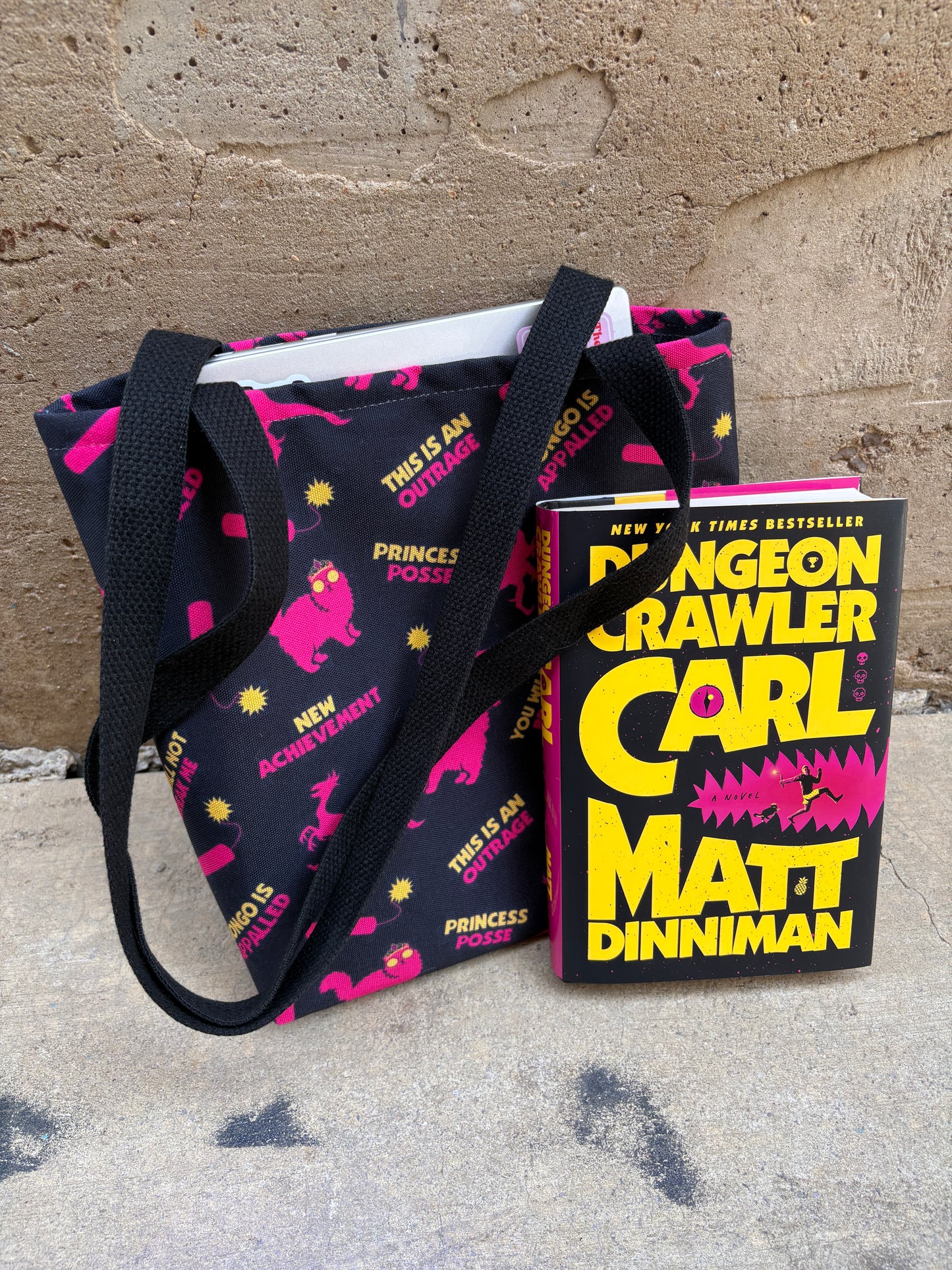 Dungeon Crawler Carl Pattern Tote Bag | DCC Bag