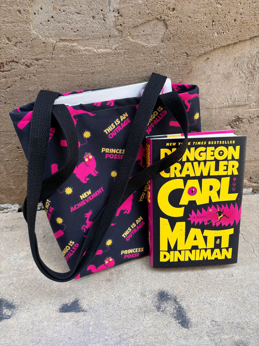 Dungeon Crawler Carl Pattern Tote Bag | DCC Bag