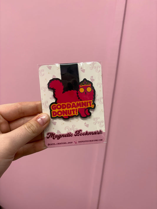 Goddamnit Donut Magnetic Bookmark | Dungeon Crawler Carl