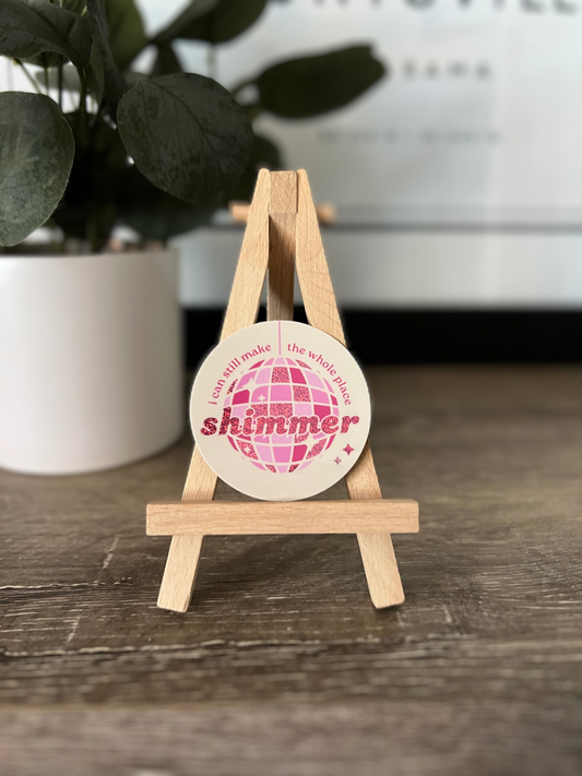 I Can Still Make the Whole Place Shimmer Bejeweled Sticker