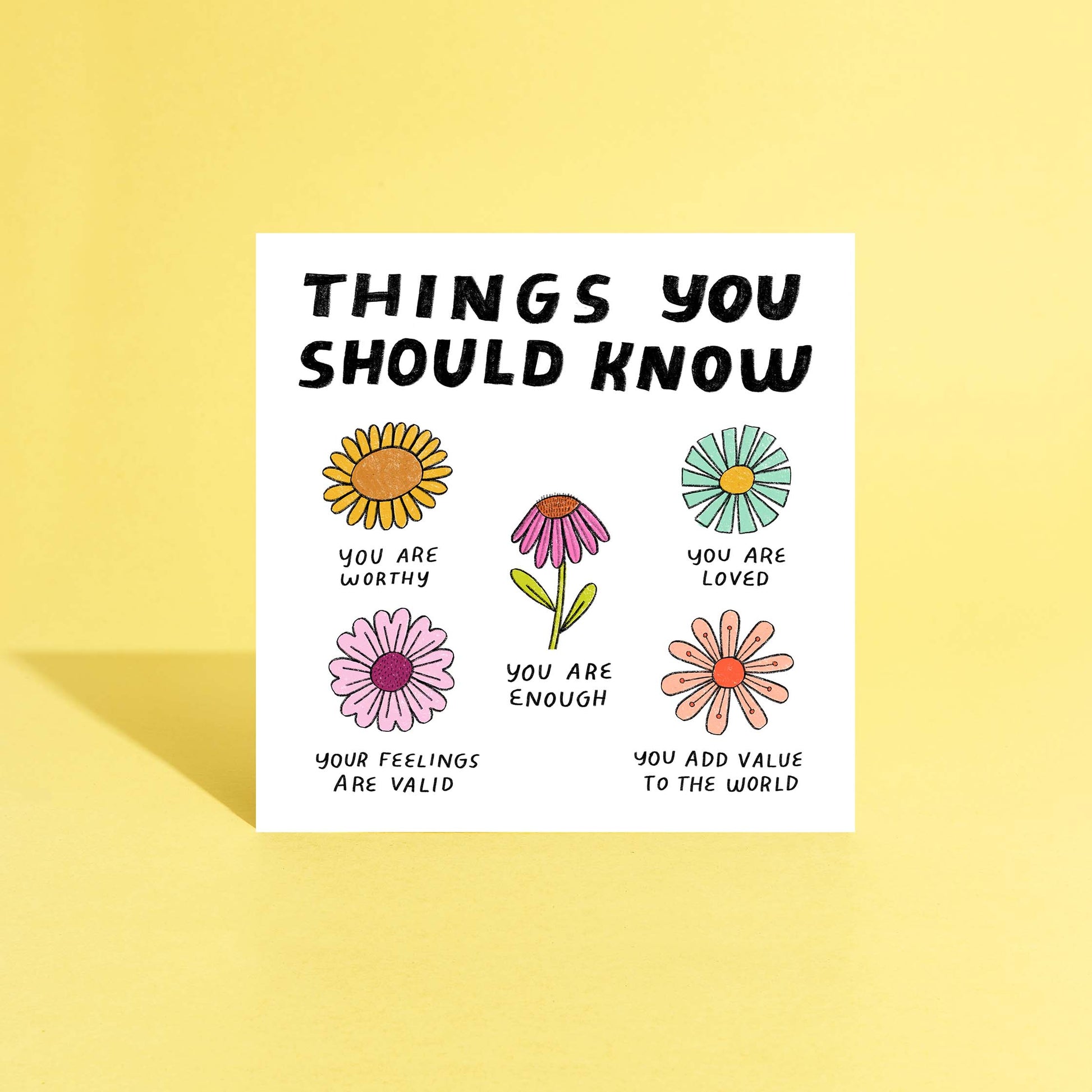 Self Care Reminders Print