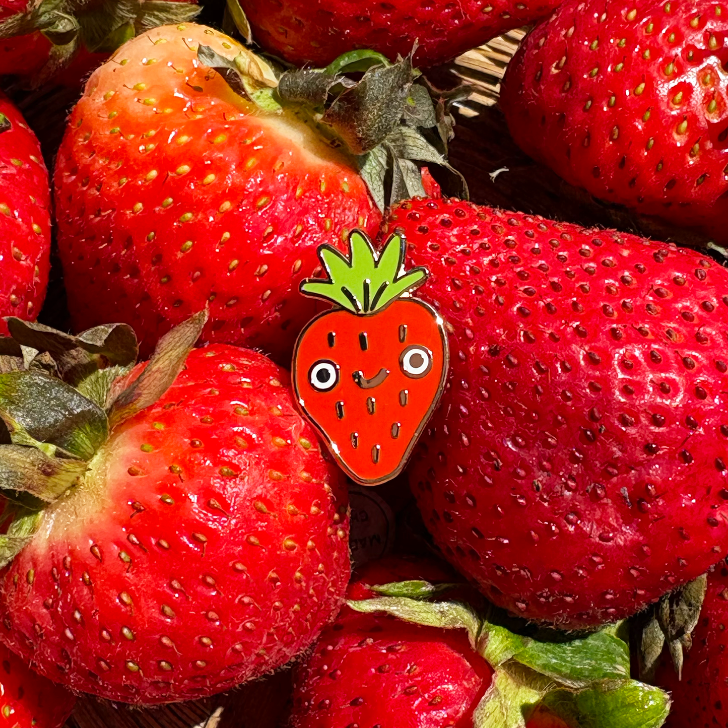 Strawberry Pin