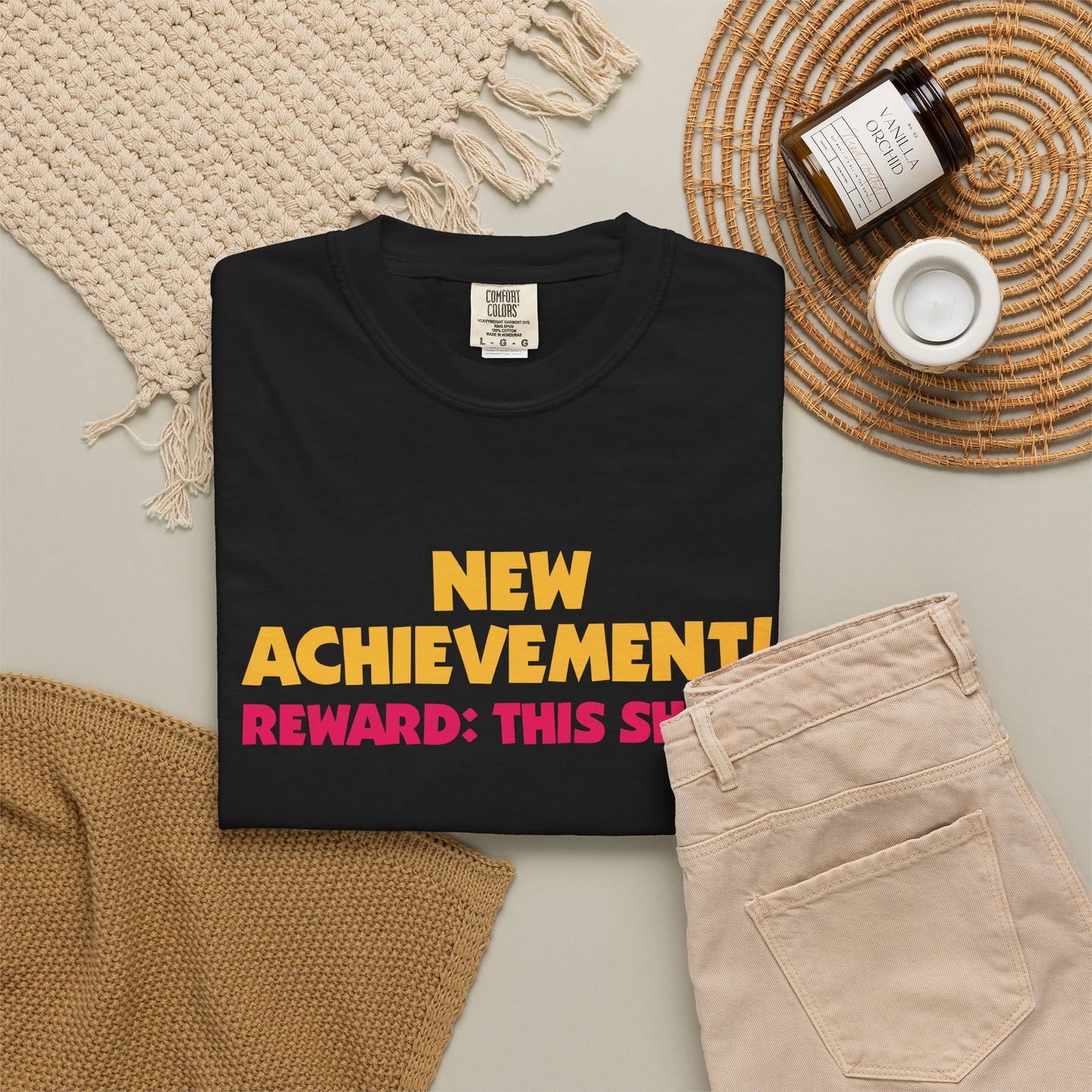 New Achievement Shirt DCC | Dungeon Crawler Carl Comfort Colors Shirt