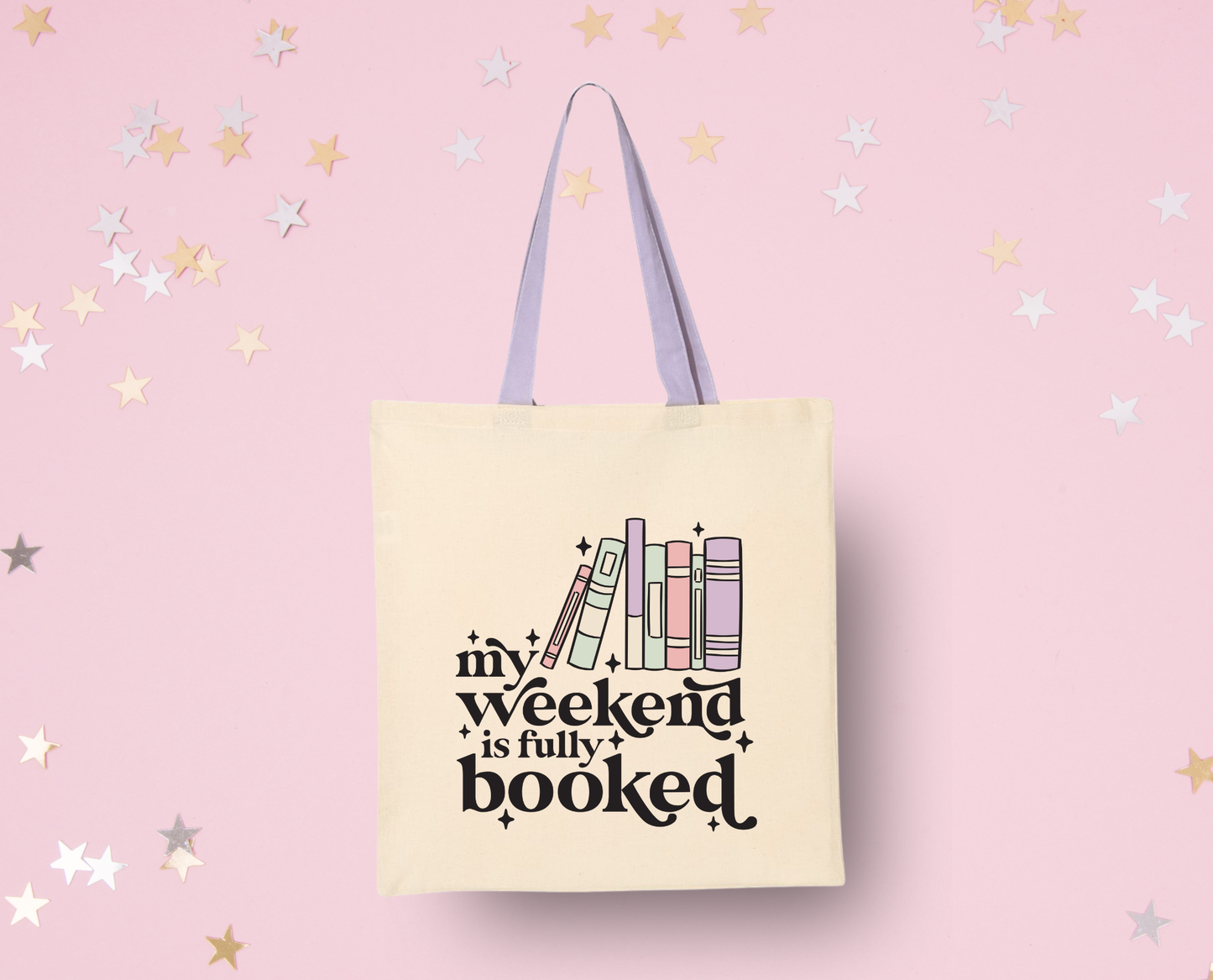 Fully Booked Tote Bag