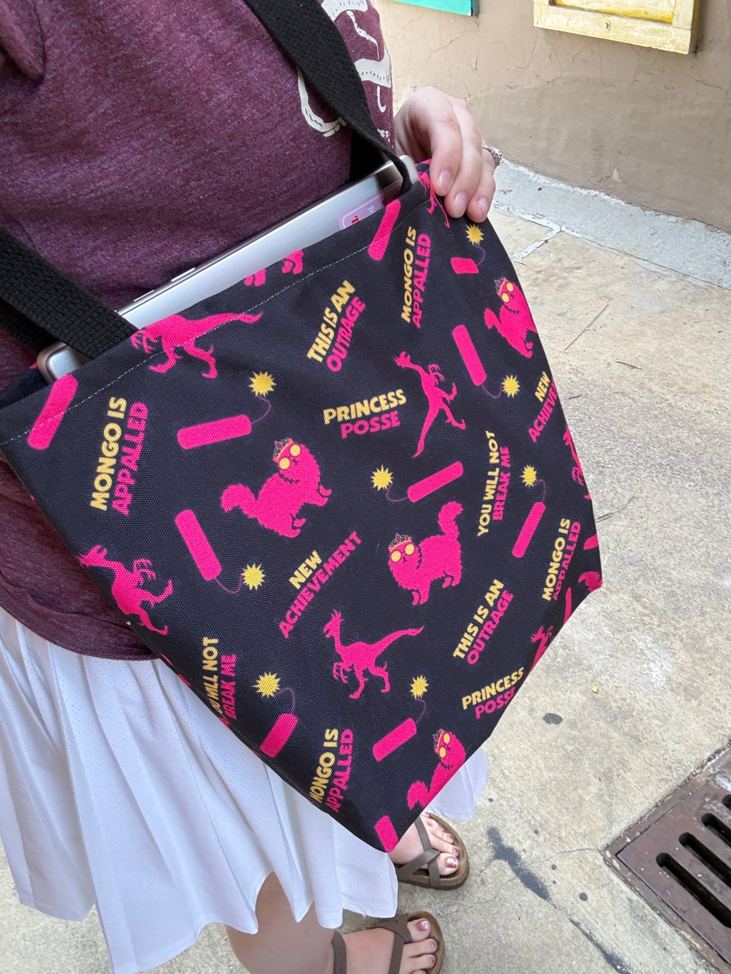 Dungeon Crawler Carl Pattern Tote Bag | DCC Bag