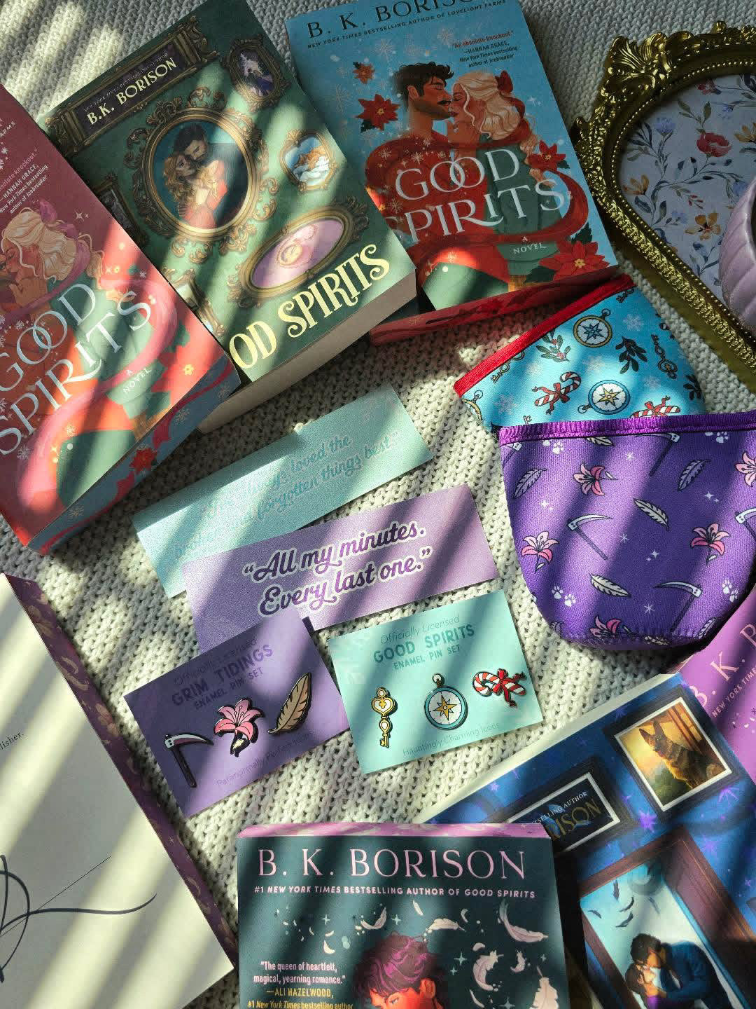 Good Spirits Hauntingly Charming Enamel Pin Set