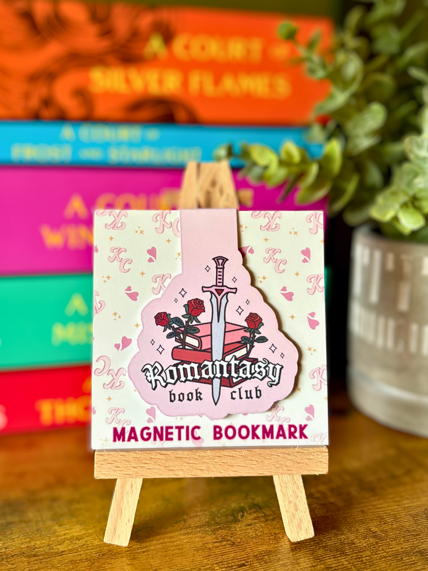 Romantasy Book Club Magnetic Bookmark