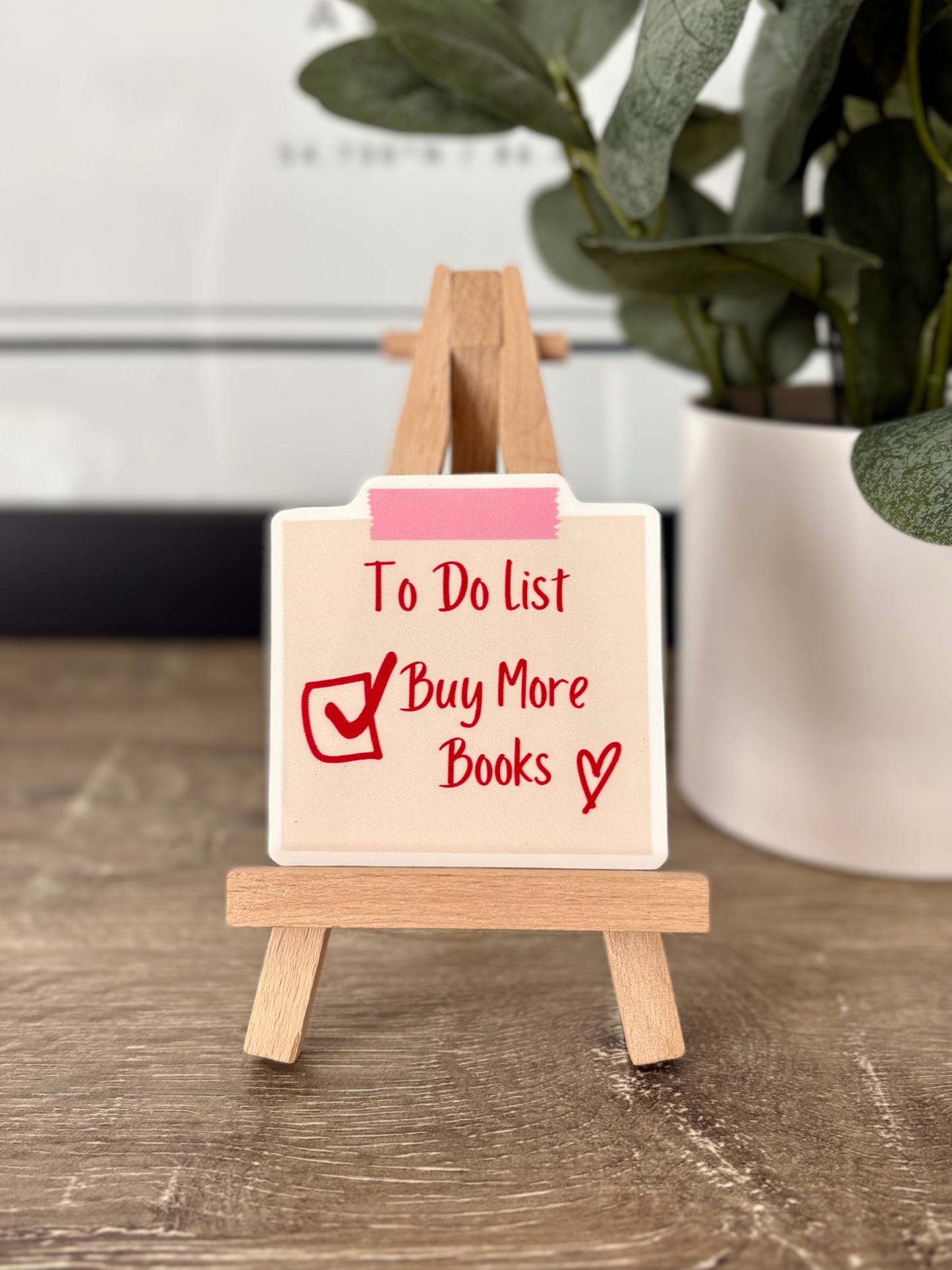Buy More Books Sticker
