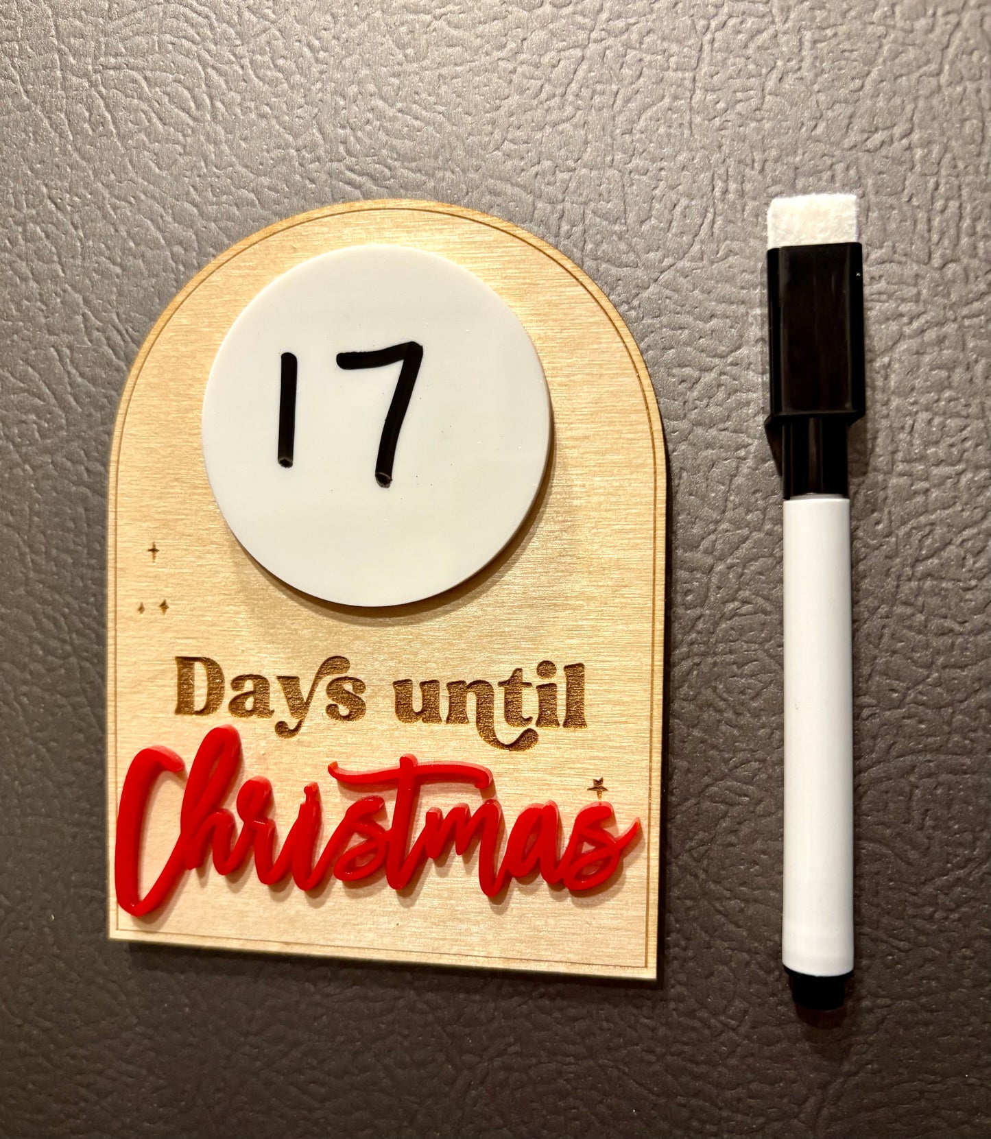 Magnetic Christmas Countdown