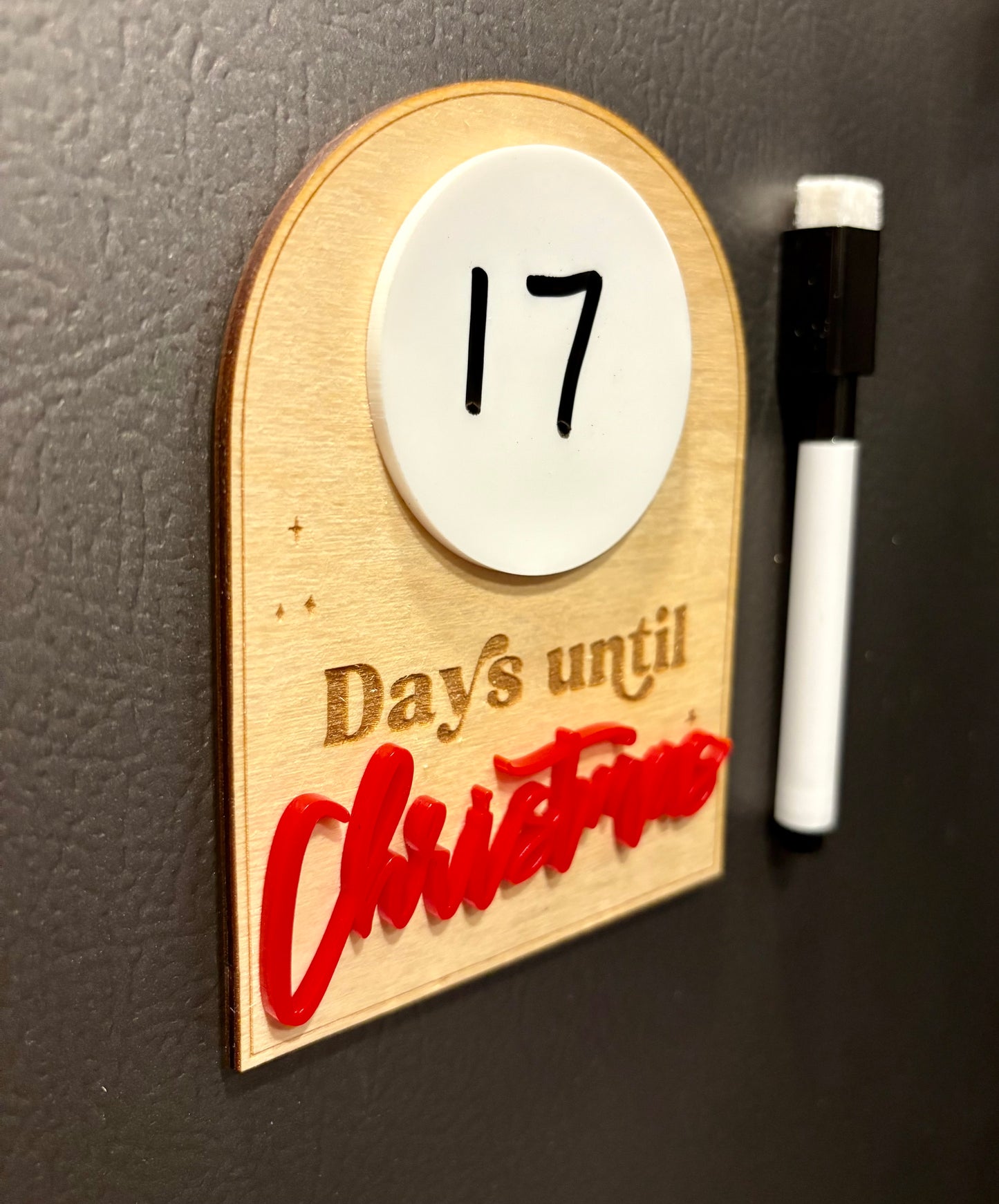 Magnetic Christmas Countdown