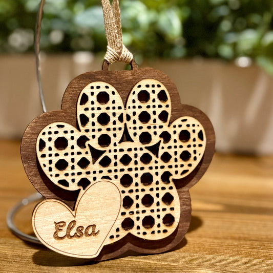 Custom Dog Name Ornament