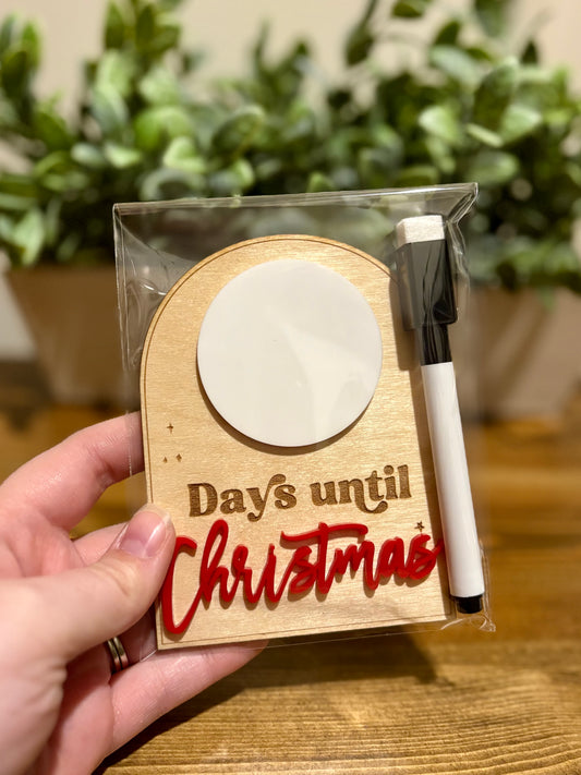 Magnetic Christmas Countdown