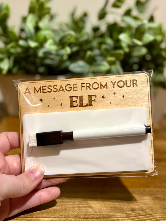 Elf on the Shelf Message Board