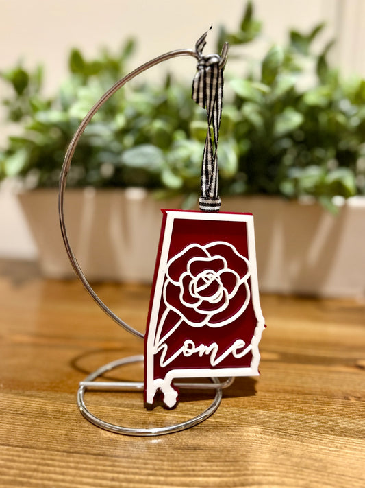 Home State Alabama Ornament