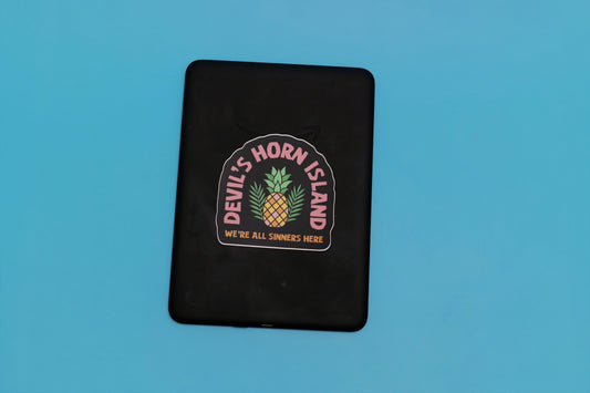 Sinners Retreat Sticker - Devil's Horn Island