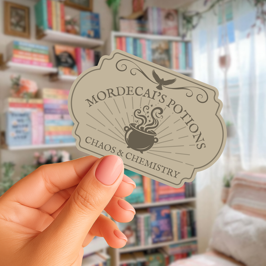 Mordecai's Potions DCC Sticker | Dungeon Crawler Carl Sticker Merch