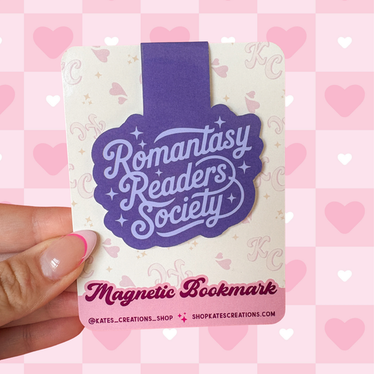 Romantasy Readers Society Magnetic Bookmark
