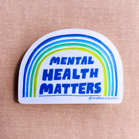 Mental Health Matters Sticker