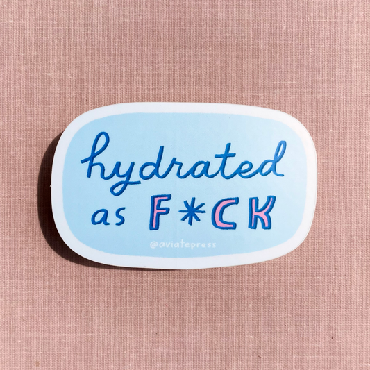 Funny Water Bottle Sticker