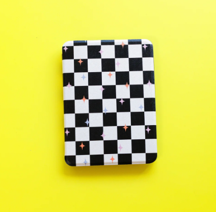 Retro Checkerboard Removable Cover Kindle Case