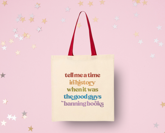 Banned Books Tote Bag