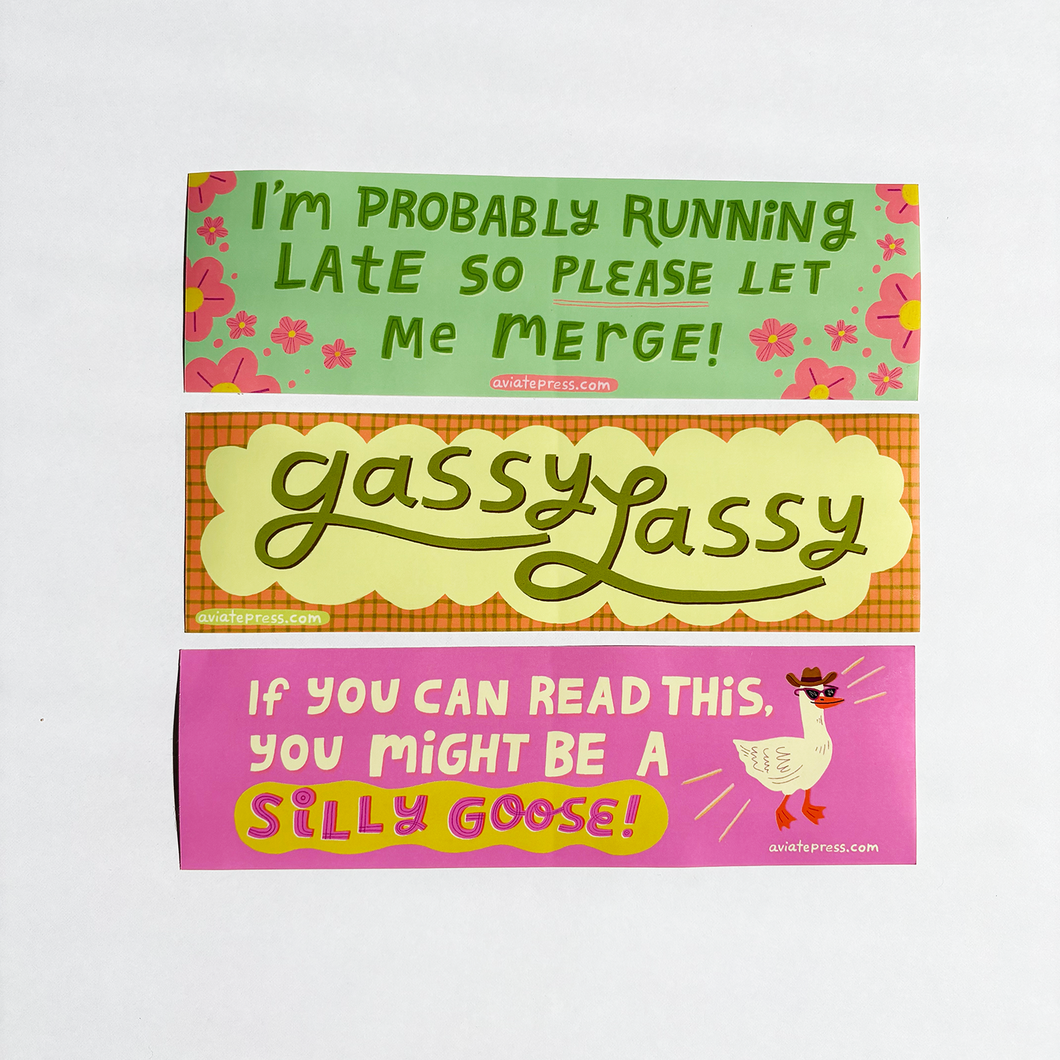 Silly Goose Bumper Sticker