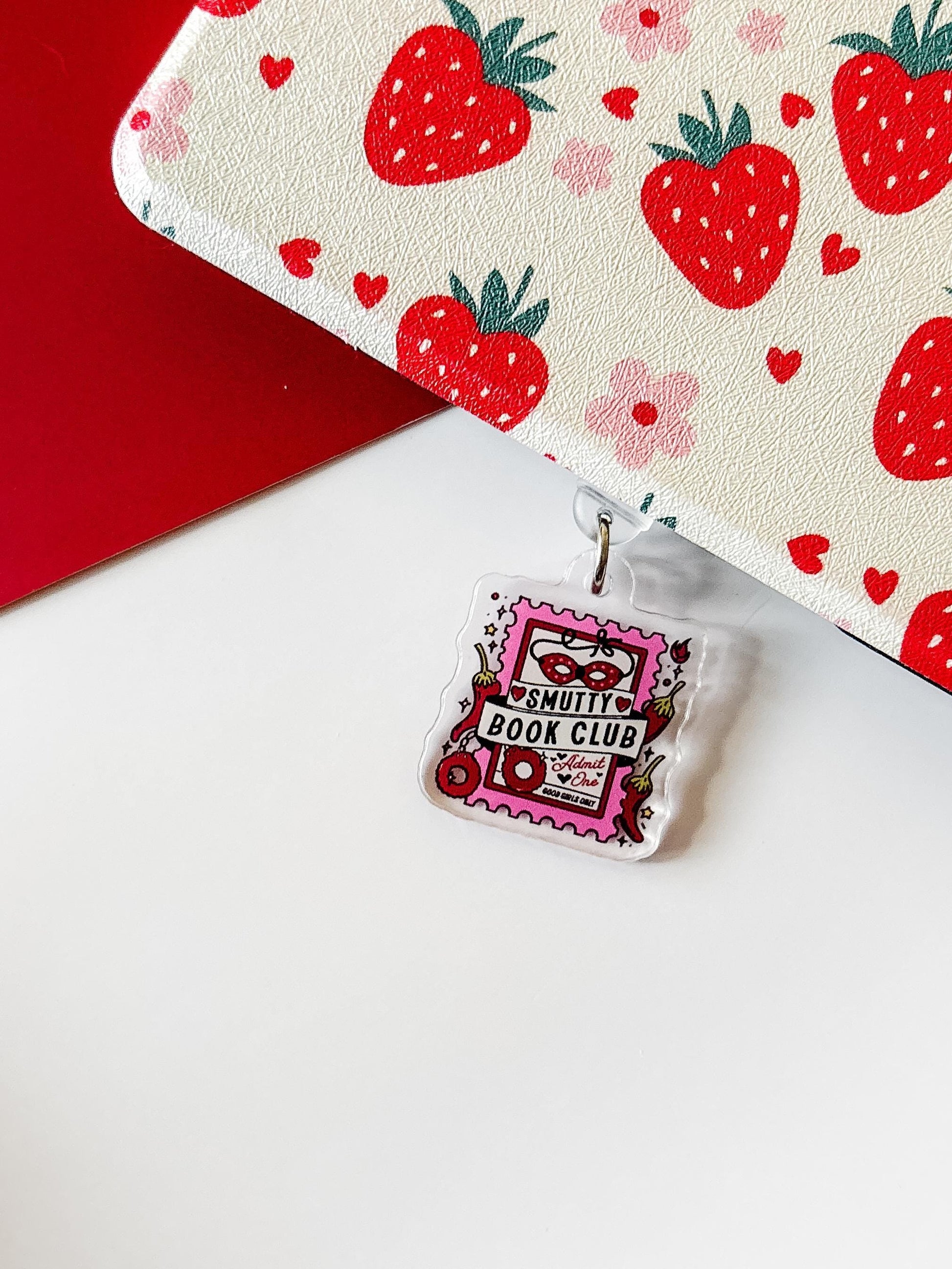 Smutty Book Club Kindle Charm