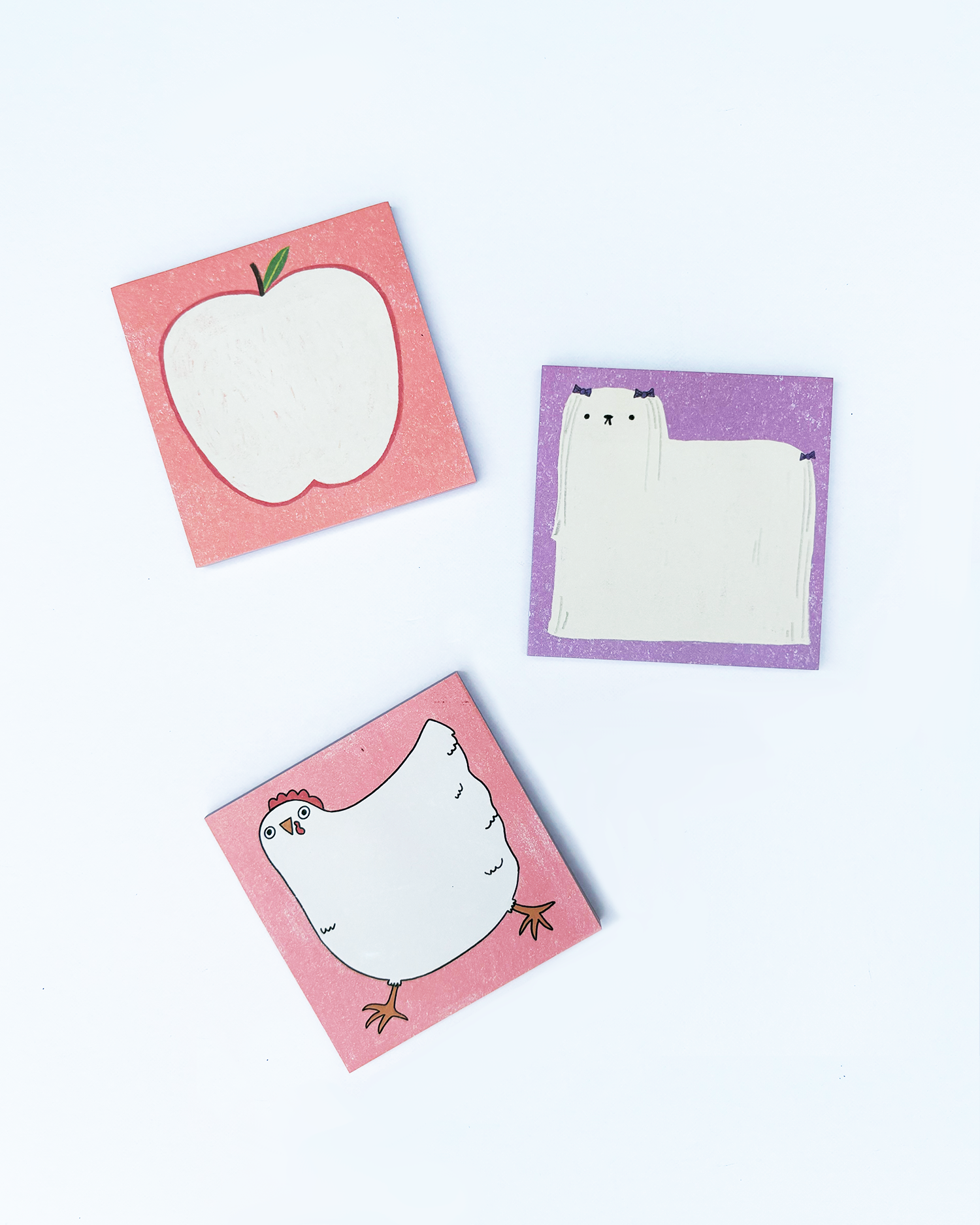 Runaway Chicken Sticky Notepad