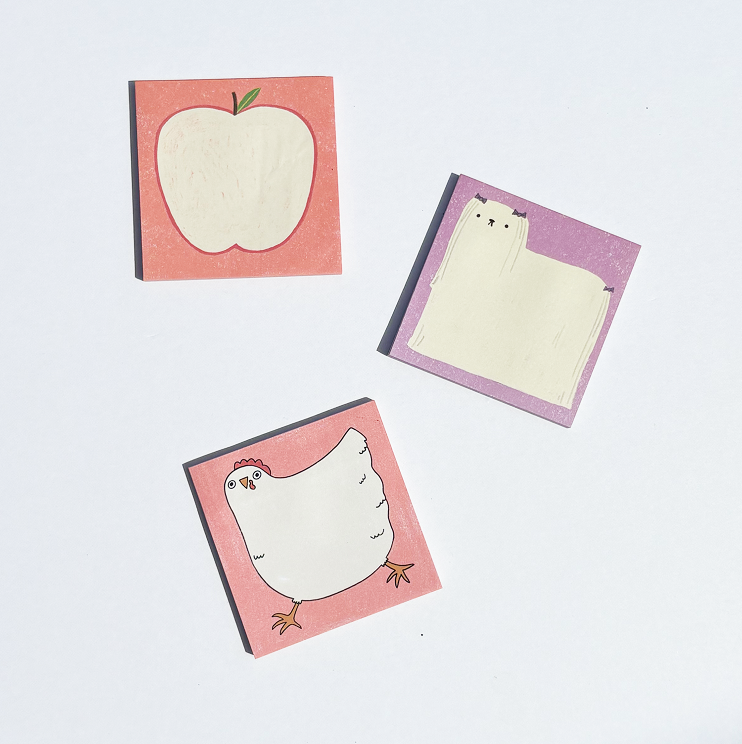 Runaway Chicken Sticky Notepad