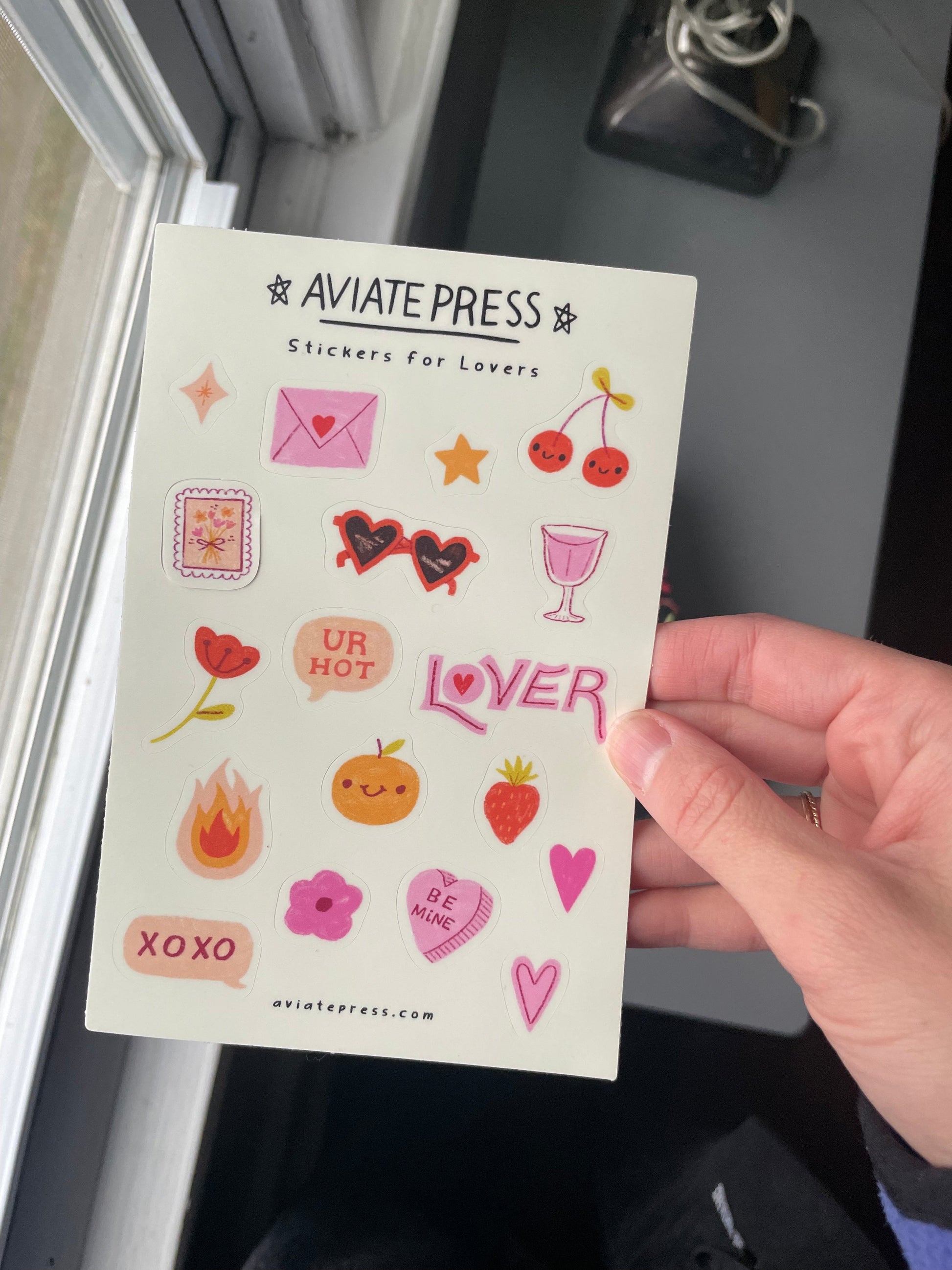 Stickers for Lovers Sticker Sheet